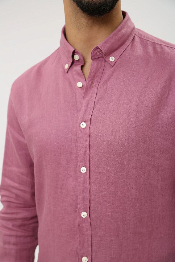 Сорочка д/р Strellson Фиолетовый