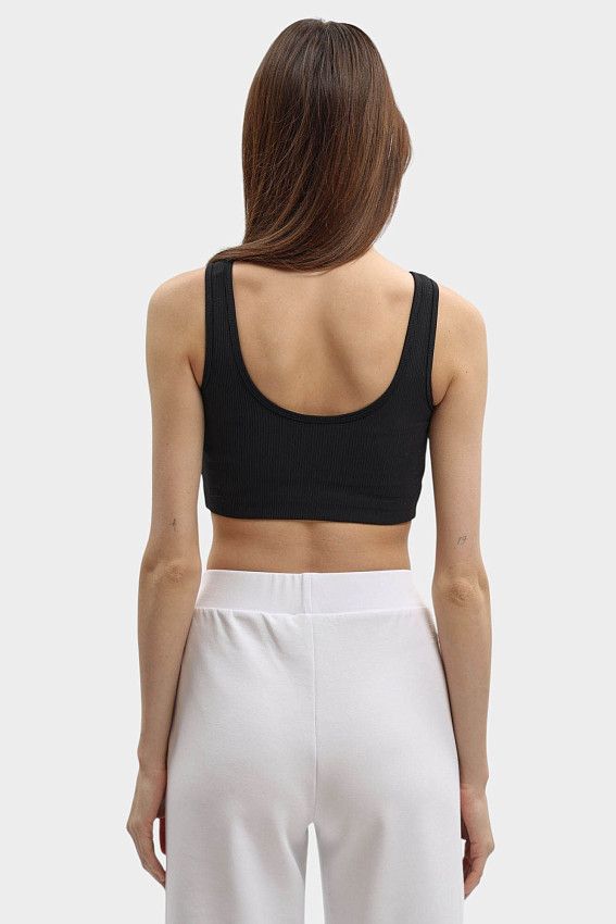 Топ спортивный EA7 Черный