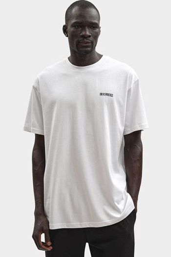 Футболка хлопковая белая Bikkembergs