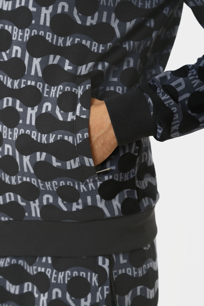 PBMF0210 Толстовка Bikkembergs Черный