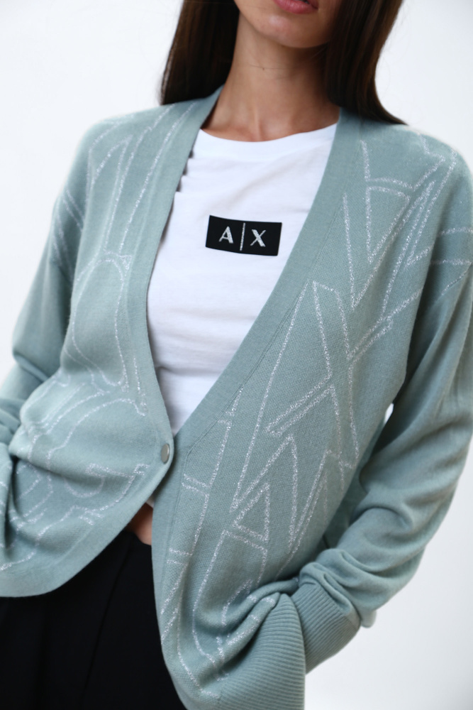 6LYE1N_YMT7Z кардиган armani exchange 