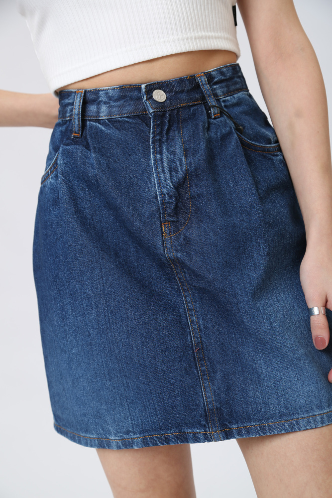 PL901050 юбка джинсовая pepe jeans 