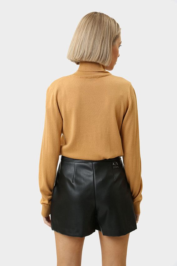Шорты кожаные Armani Exchange