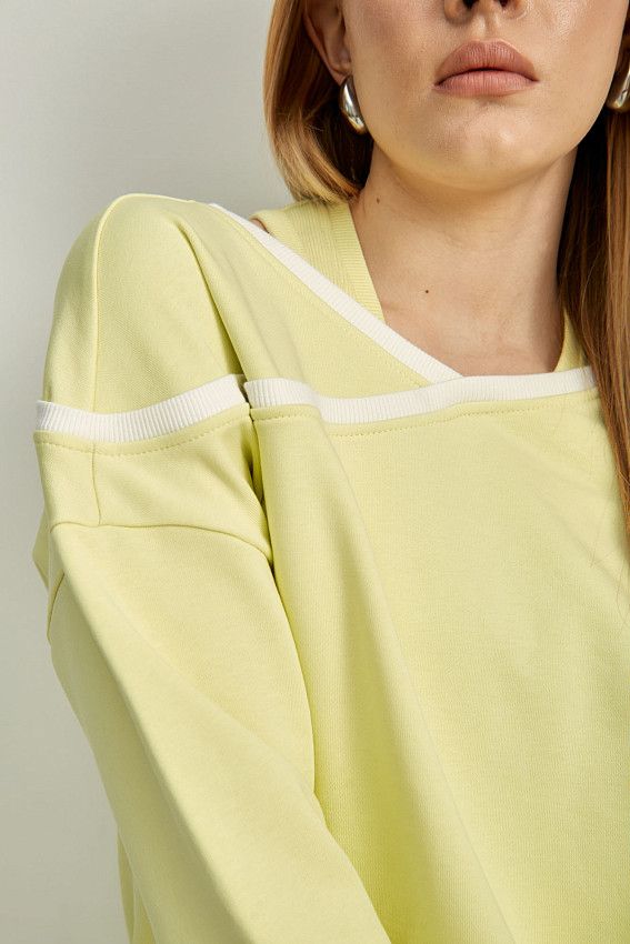 Свитшот The Hills Желтый