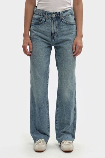 Джинсы прямые голубые Pepe Jeans
