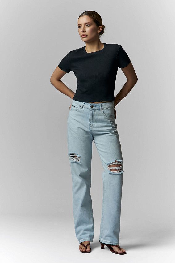 Кроп-топ Van Mich Черный