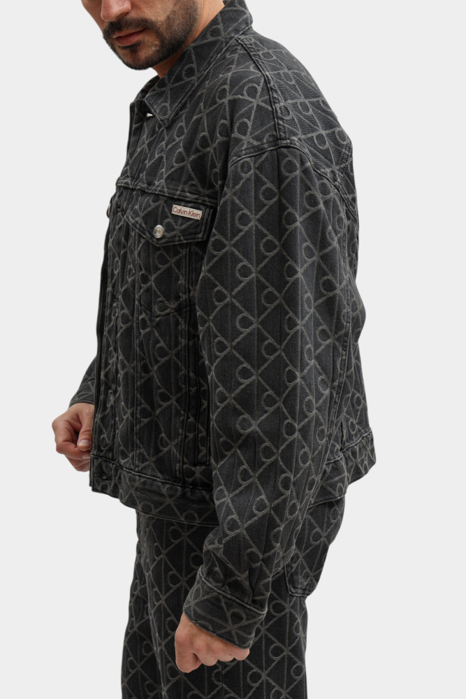 LV04RE773G Куртка джинсовая Calvin Klein Jeans Черный