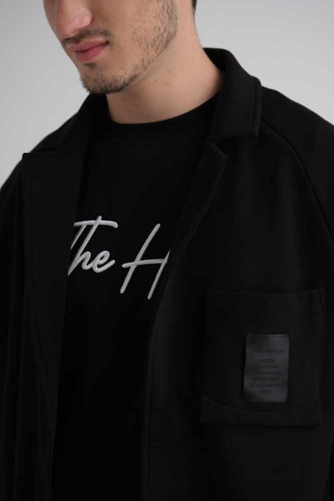 M-242-LE-20-0043 Пиджак The Hills Черный