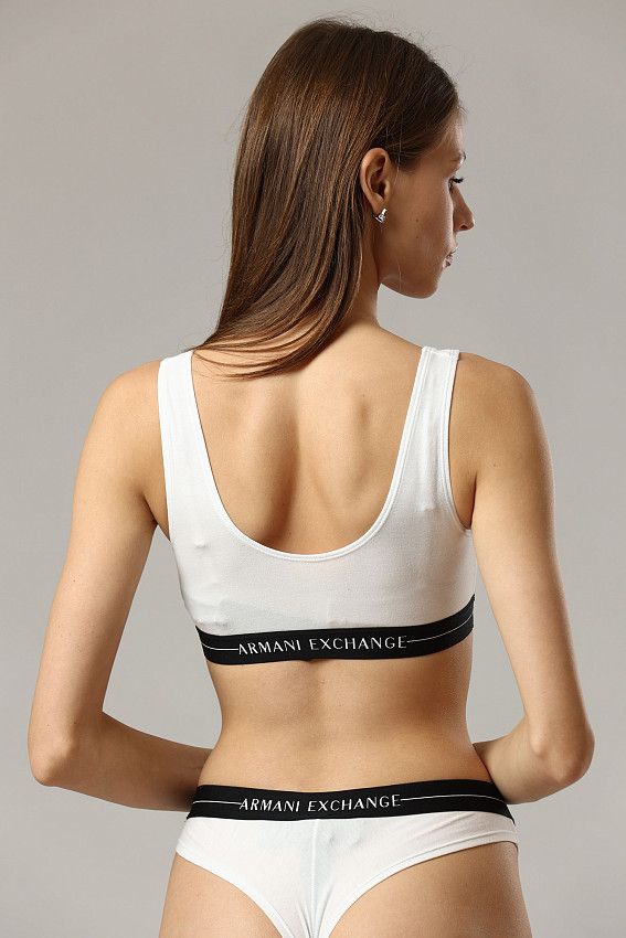 Топ Armani Exchange Белый