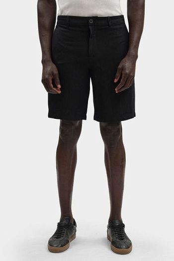 Брюки из льна и вискозы Armani Exchange