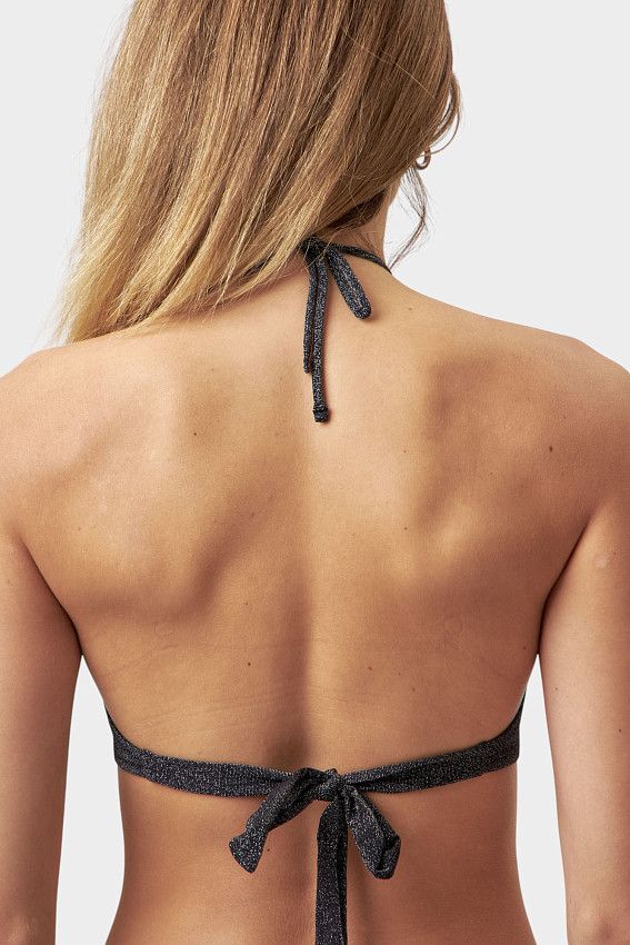 Верх от купального костюма Karl Lagerfeld Черный