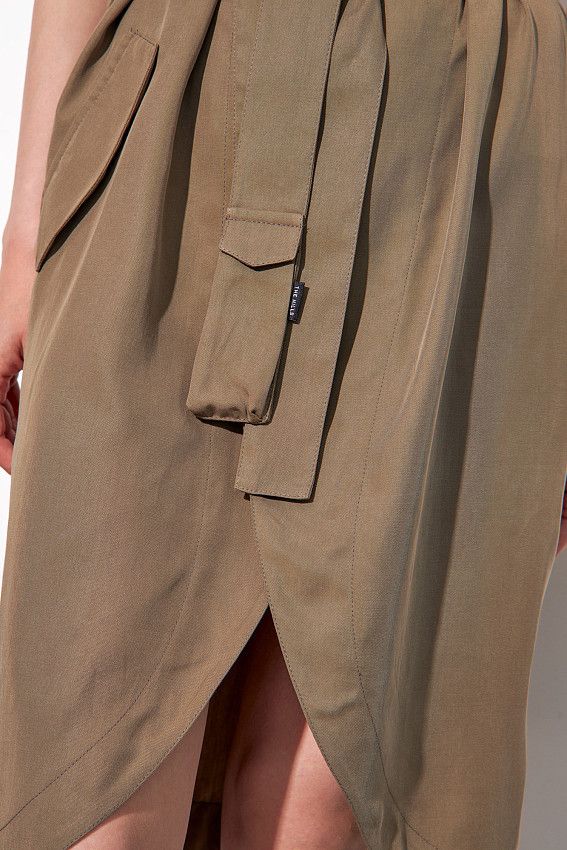 Платье The Hills Хаки