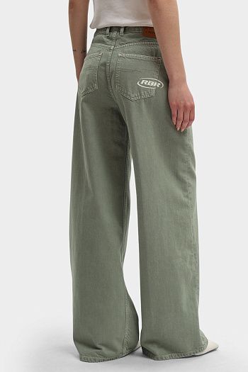 Джинсы зеленые Pepe Jeans