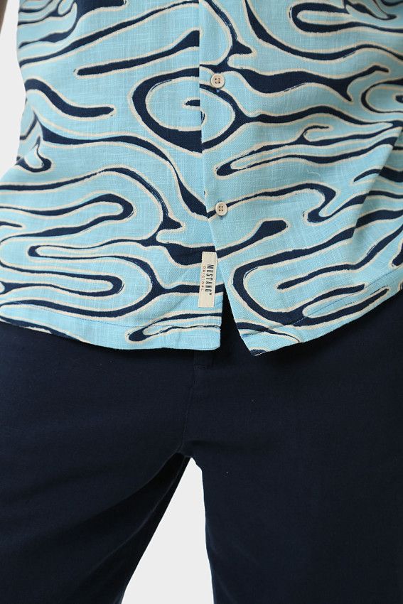 Рубашка Mustang Синий