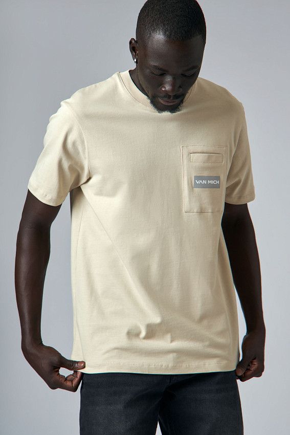 Футболка Van Mich Бежевый