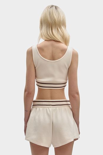 Топ из вискозы Armani Exchange