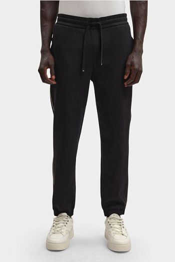 Брюки спортивные хлопковые черные Armani Exchange