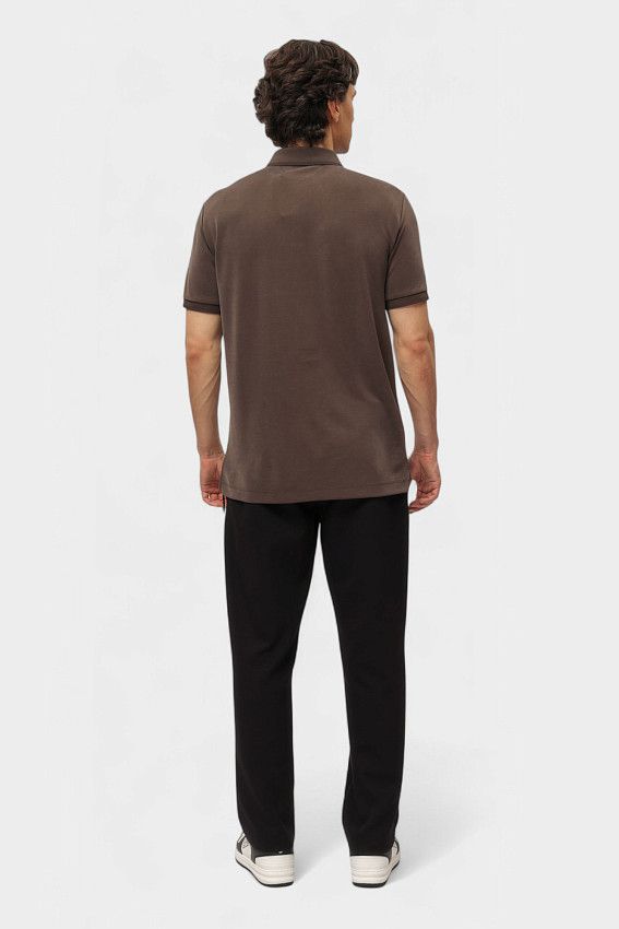 Поло EA7 Коричневый