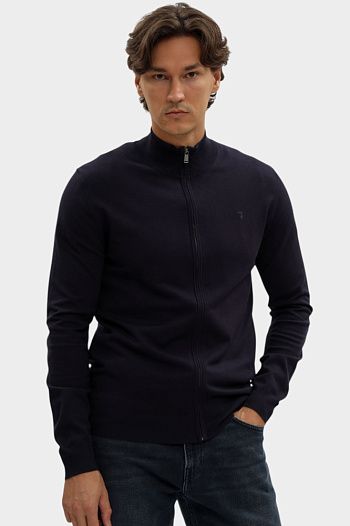 Джемпер  из вискозы синий Trussardi