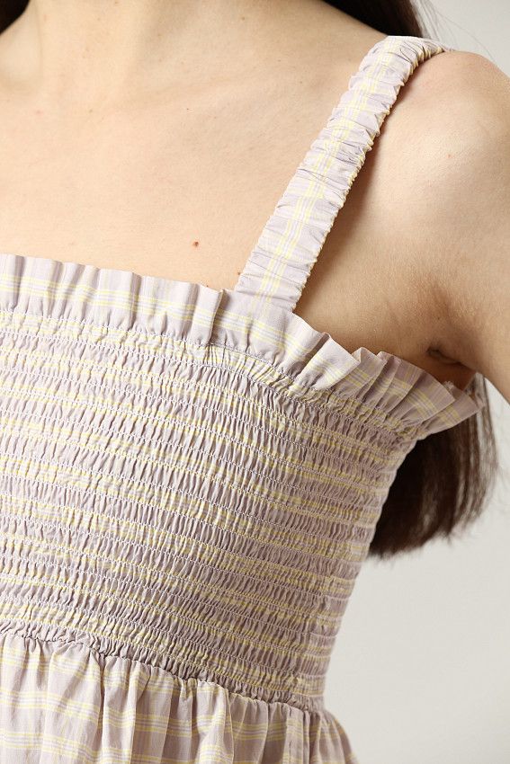 Платье макси Levi`s Бежевый