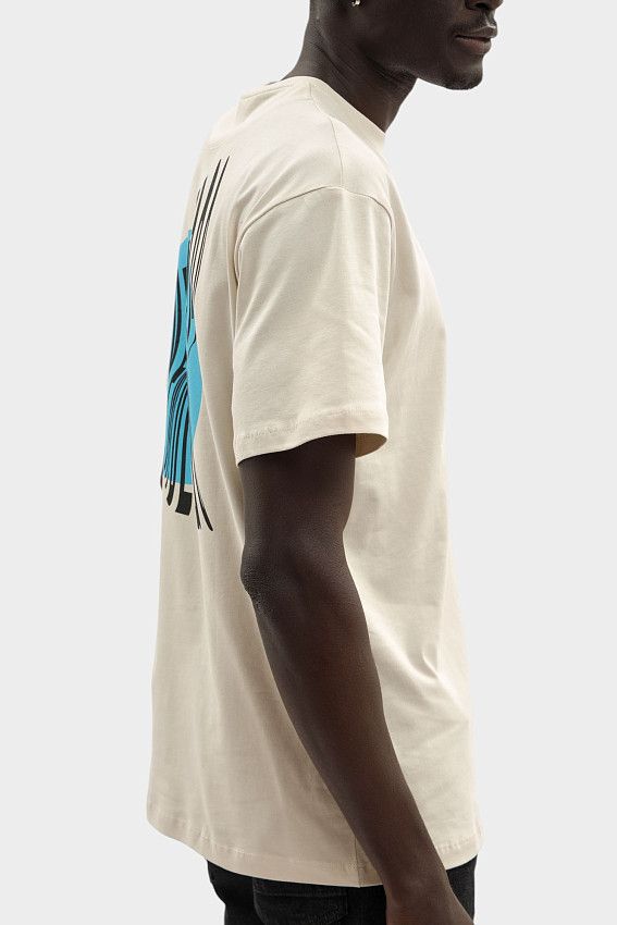 Футболка Bikkembergs Бежевый