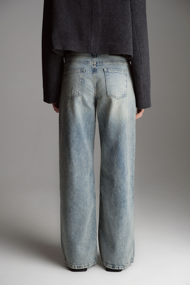 W-242-TO-56-4874 джинсы широкие the hills 