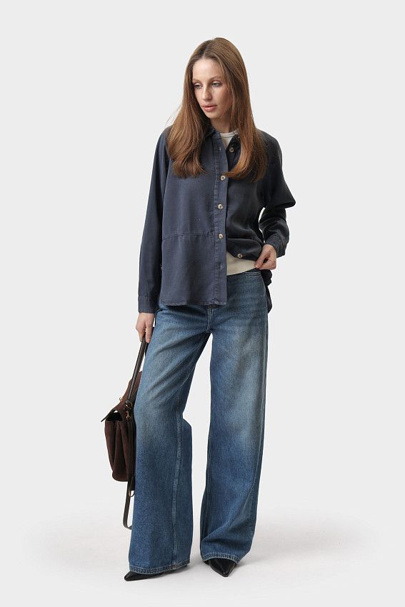 Блузка Mustang Синий