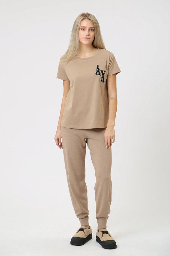 Футболка Armani Exchange Бежевый