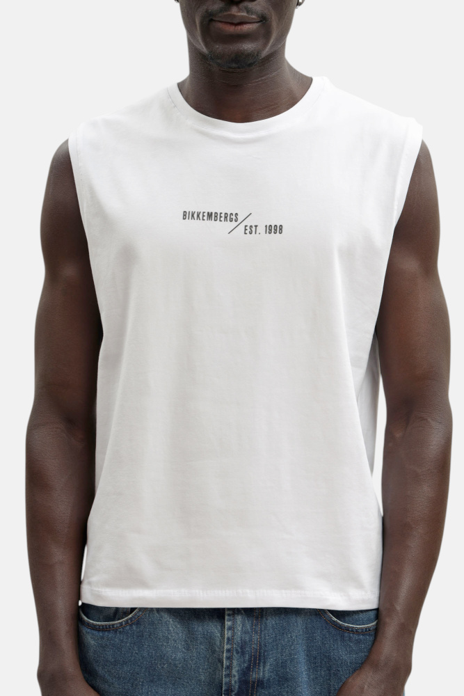 BMT1563 Майка Bikkembergs Белый