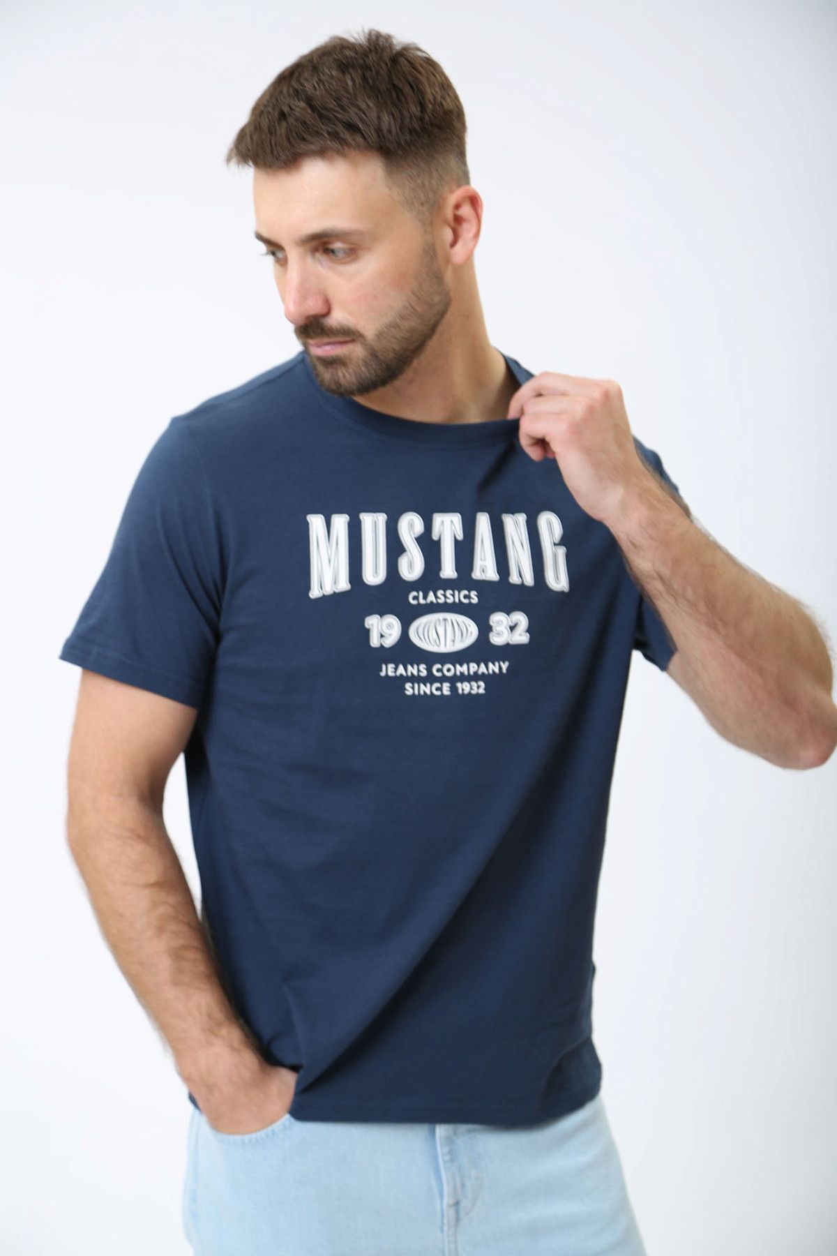 Футболка Mustang Синий