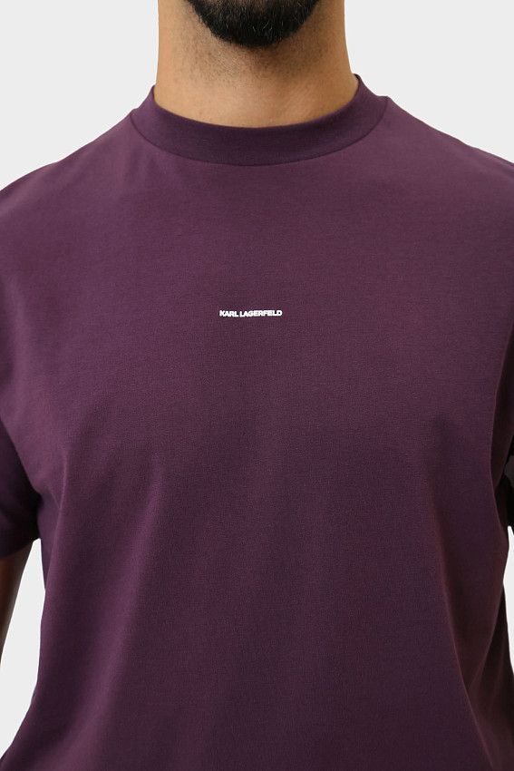 Футболка Karl Lagerfeld Фиолетовый
