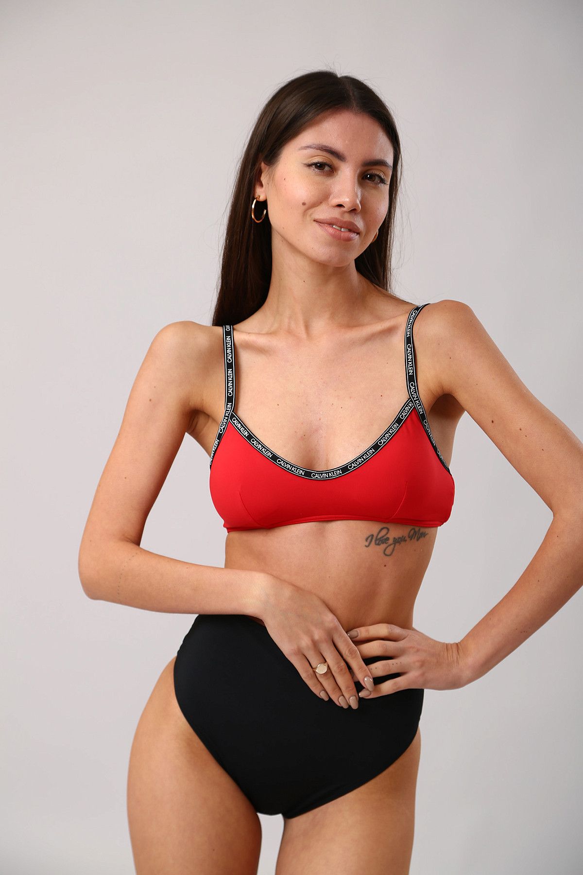 Верх от купального костюма Calvin Klein Underwear Красный