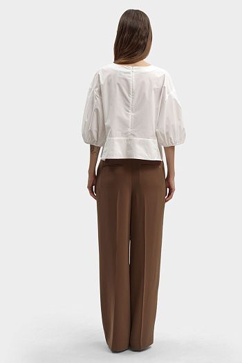 Блузка из хлопка Emporio Armani