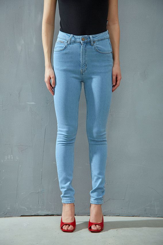 Джинсы HIGH RISE SUPER SKINNY  Van Mich