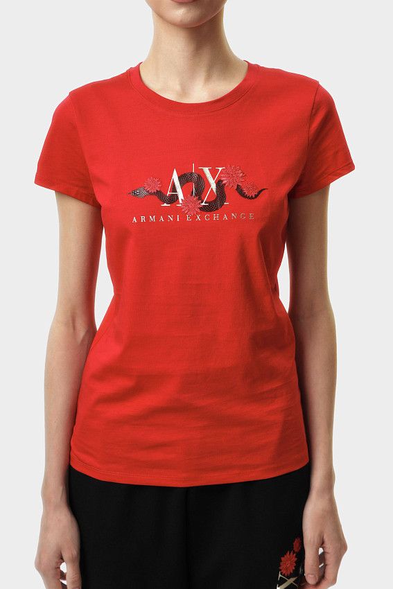 Футболка Armani Exchange Красный