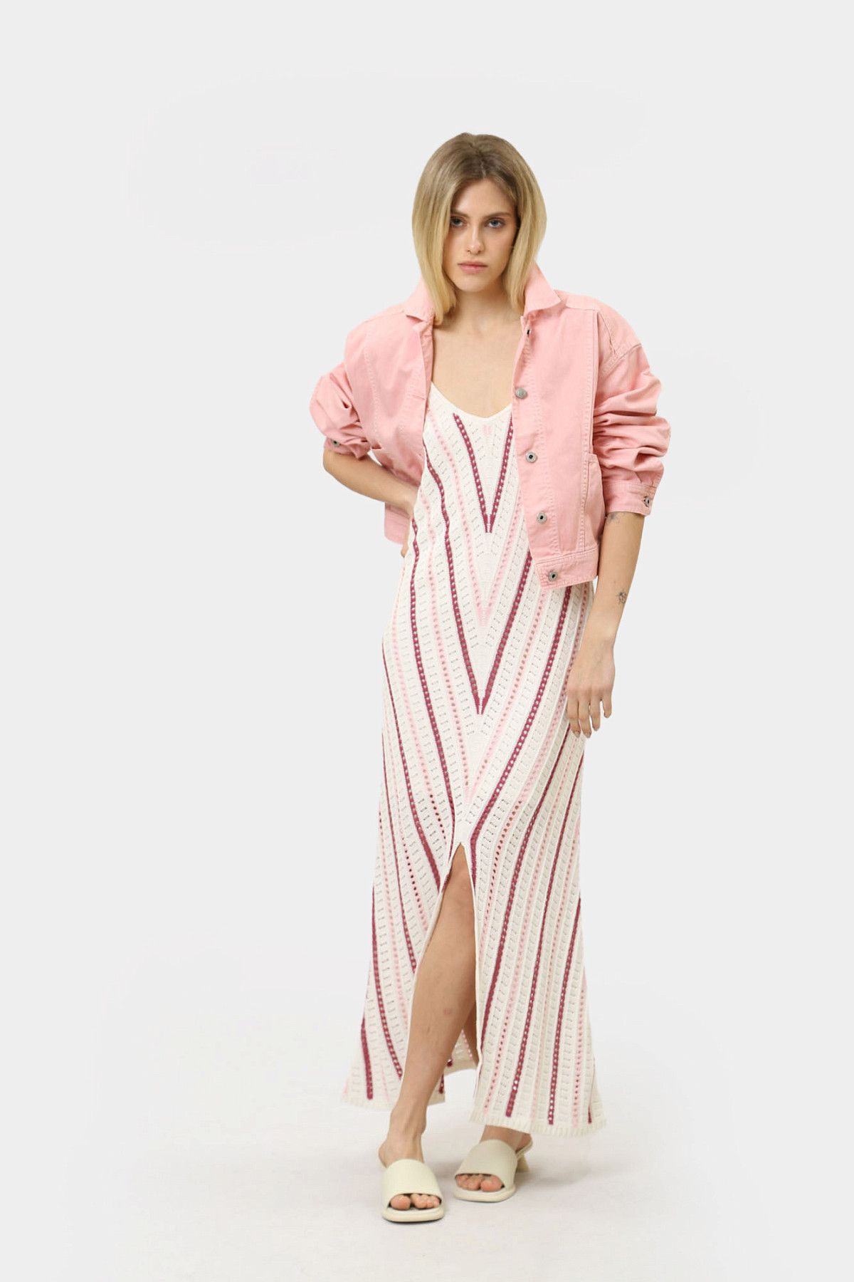 Платье Pepe Jeans Розовый