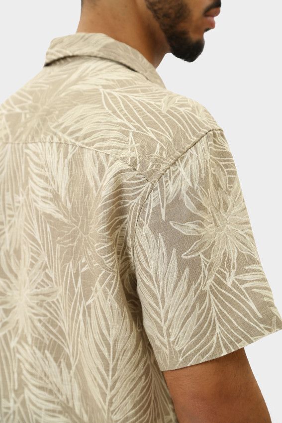 Рубашка Mustang Бежевый