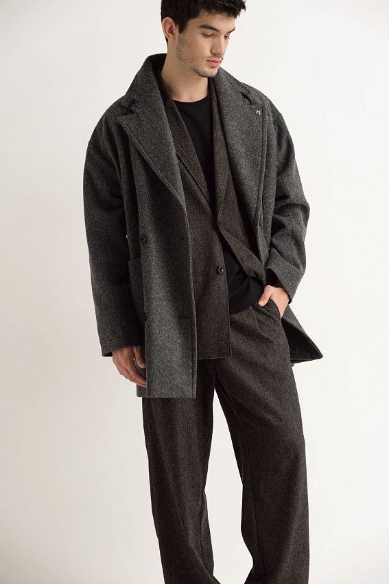 Пальто The Hills Серый