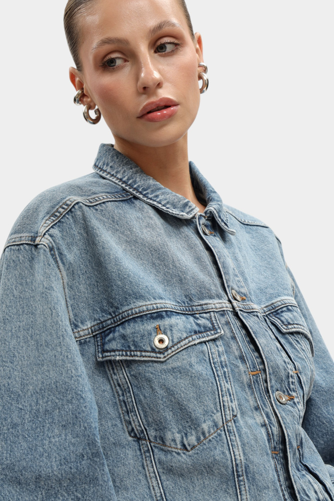 1016219-5000 куртка джинсовая mustang 