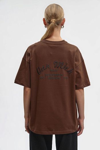 Футболка хлопковая белая Calvin Klein Jeans
