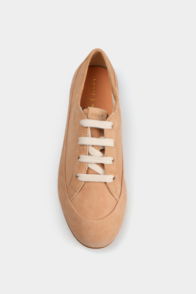 D65AXA00021 Кеды Geox Бежевый