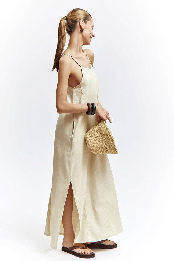 Платье Van Mich Бежевый