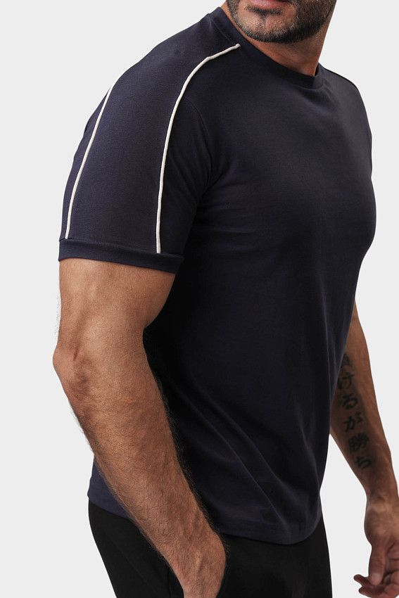 Футболка EA7 Голубой