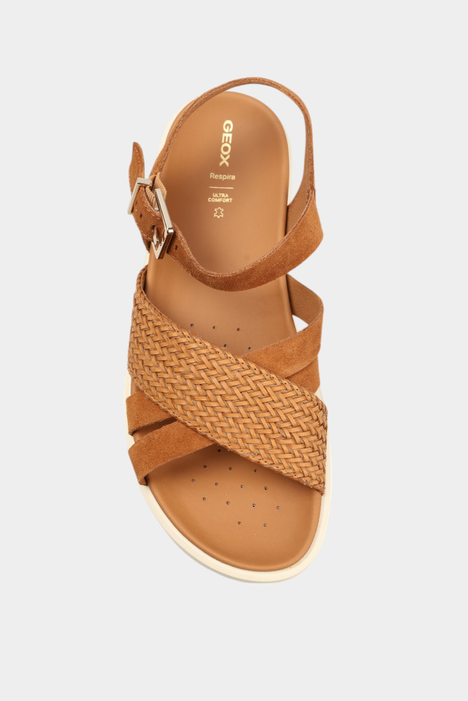 D55PAB00022C Сандалии Geox Бежевый