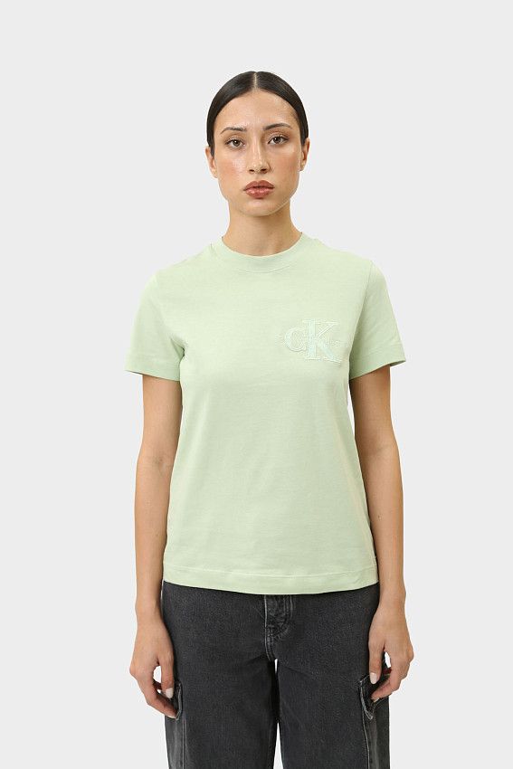Футболка Calvin Klein Jeans Зеленый
