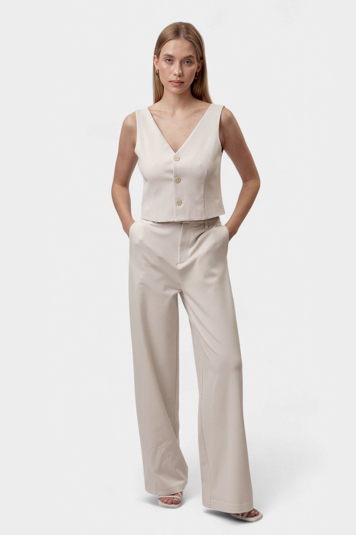 Брюки Calvin Klein Jeans Белый