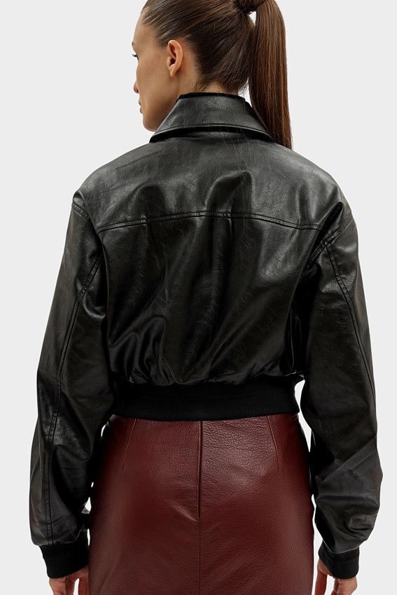 Куртка кожаная Calvin Klein Jeans