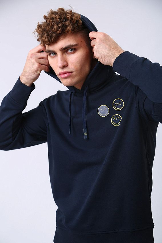 Худи Armani Exchange Синий
