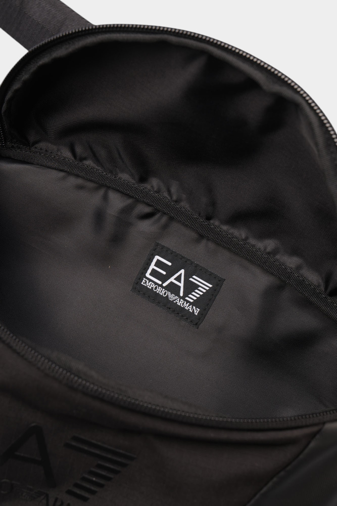 7X000073_AF13820 Сумка поясная EA7 Черный