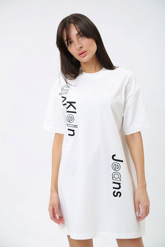 Платье Calvin Klein Jeans Белый